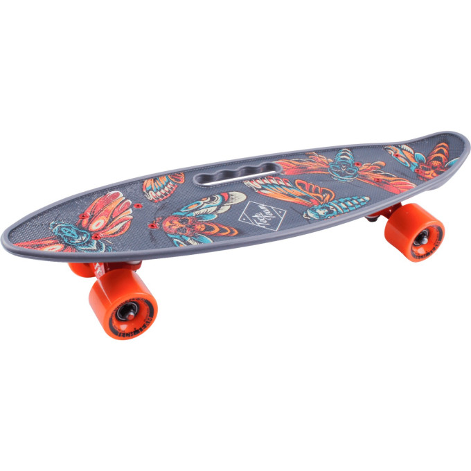 Скейтборд TECH TEAM FISHBOARD PRINT 23 серый NN004158